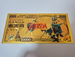 Gold Foil Plated The Legend Of Zelda Banknote Revali