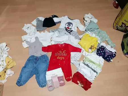 Baby-Kleiderpaket Gr. 56/62