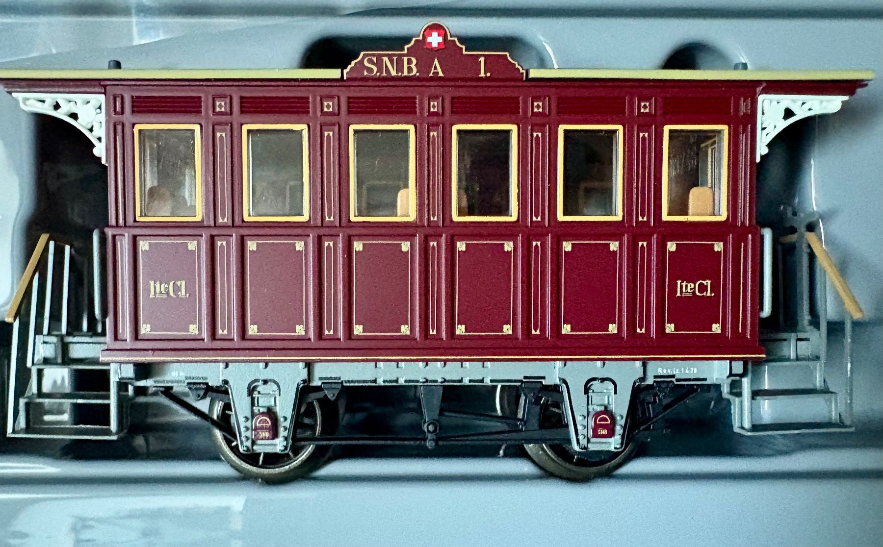 Märklin Modellini di ferrovie: MÄRKLIN, "Spanisch Brötli Bahn" Unbespielt – Nuovo e nell'imballaggio originale da Gipf-Oberfrick venduto da Wadi70 4