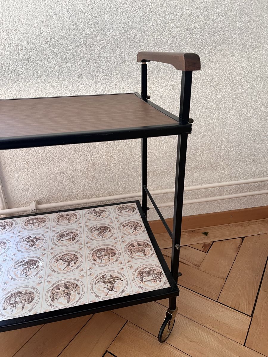 Carrelli di servizio: Vintage bar trolley – Usato da Zürich venduto da rbi_szg2 5