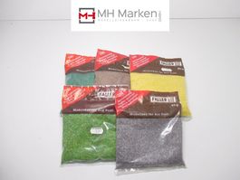 Faller 5x diverses Streumaterial Wiese Rasen Gestaltung Bau