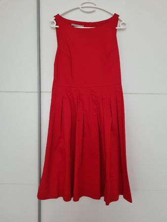 Festliches rotes Kleid von Kookai Gr. 38