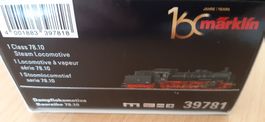 Märklin 39781 Dampflokomotive Baureihe 78.10 Digital Selten