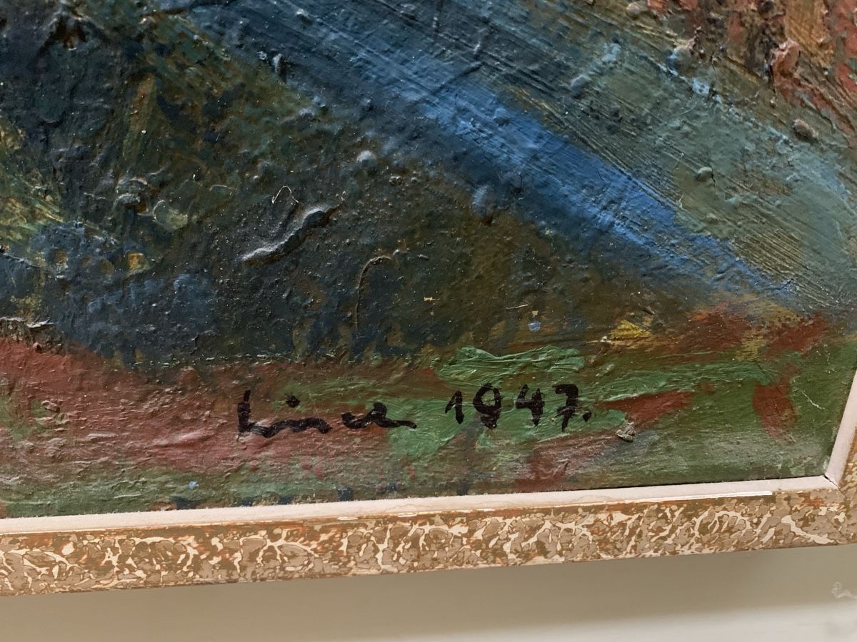 Dipinti: LINER CARL WALTER 1914-1997 – Usato da Wolfhalden venduto da SecondAntique 3