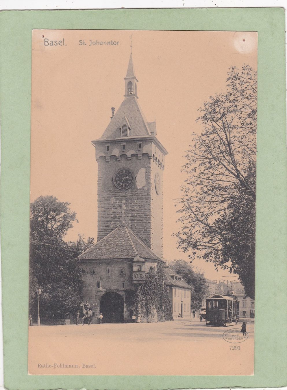 Cartoline postali: Basel St. Johanntor – Difettoso da Herisau venduto da Lisegrat2008