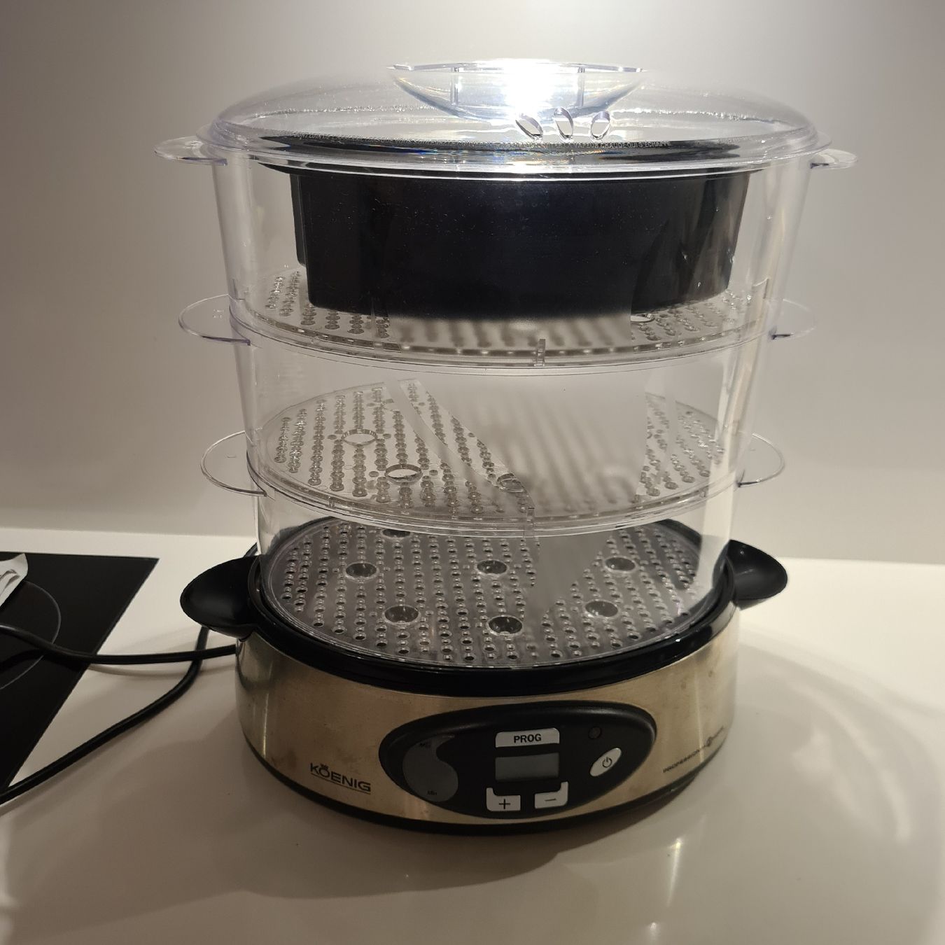 Appareils de cuisine: König Steamer mit Digitalanzeige – D'occasion à Steinen par turbogeiss99 7