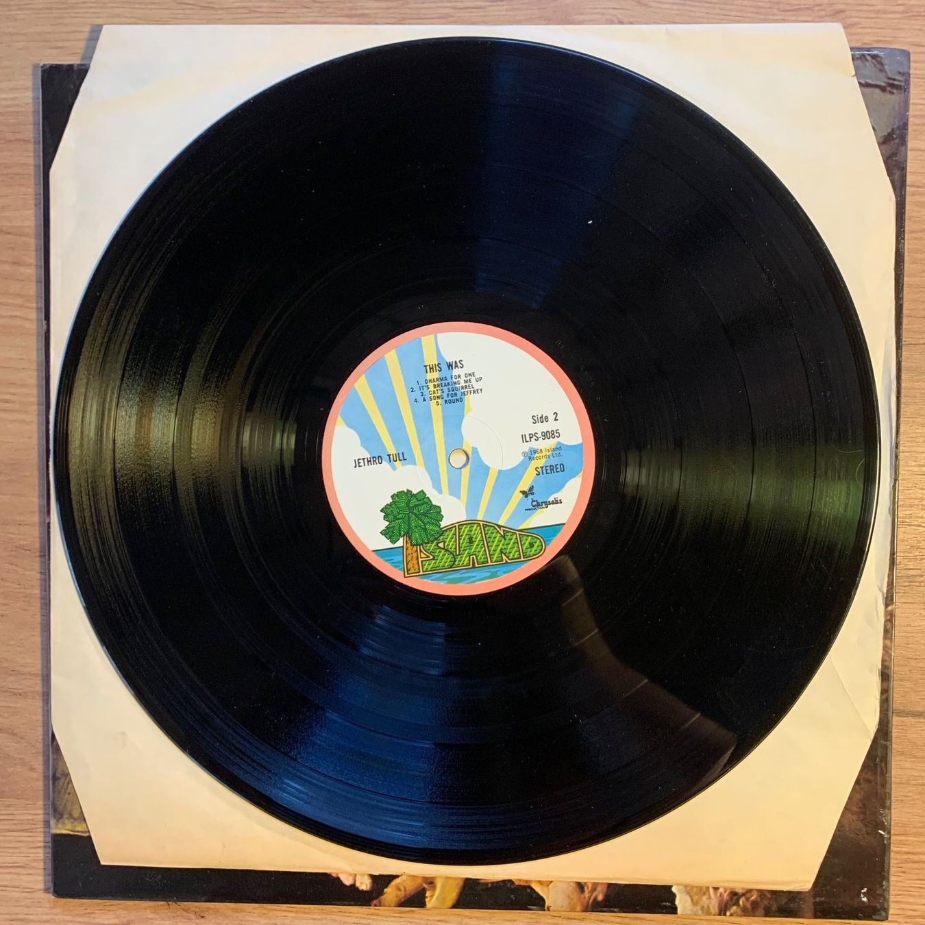 Dischi in vinile: JETHRO TULL - THIS WAS...RE UK 1971...VG+/VG+ – Usato da Gals venduto da Diskopatshop 3