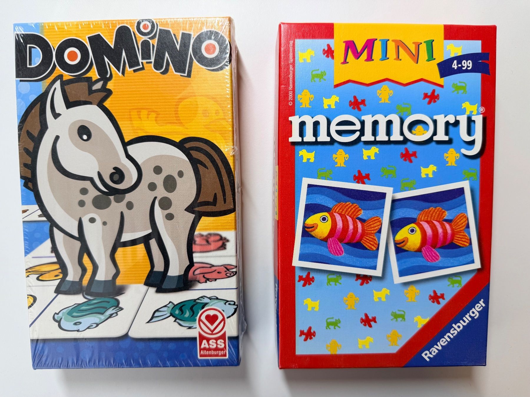 Ravensburger Puzzle: NEU Domino Ass & Mini Memory Ravensburger – Nuovo (secondo la descrizione) da Zürich venduto da asocaciu