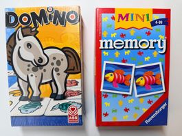 NEU Domino Ass & Mini Memory Ravensburger