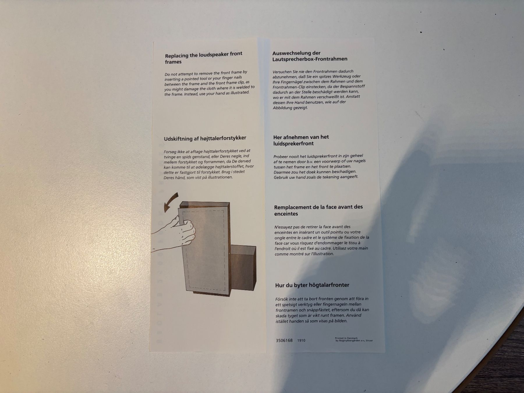Cover & Protezioni schermo: Cover Beolab 2500 Cobalt – Nuovo (secondo la descrizione) da Sion venduto da Bang-OlufsenSion 5