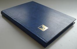 Tolles Album + Stempel Stehende+SITZENDE