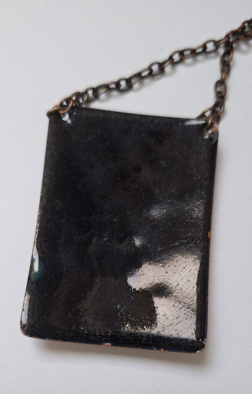 Catenine: Vintage Emaille Halskette – Usato da Horgen venduto da OlJaS 4
