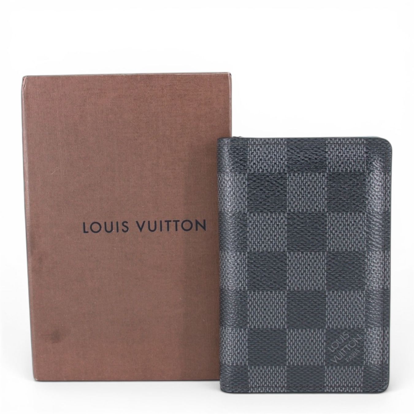 Louis Vuitton Portafogli: Louis Vuitton Organizer de Poche Damier graphite – Usato da Binningen venduto da Designerlabels 1