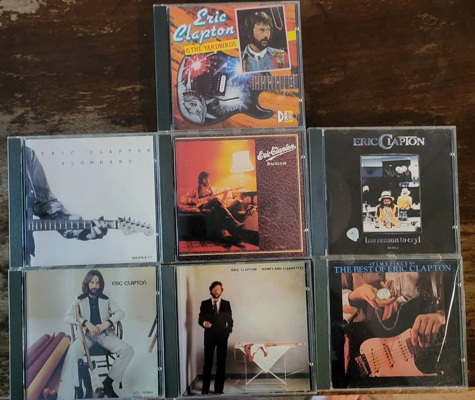 CD: Eric Clapton CD Konvolut 7 Stücke guter Zustand – Usato da Thun venduto da harry999