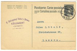 PK 070 Küssnacht SZ Firmenkarte ab 1.--