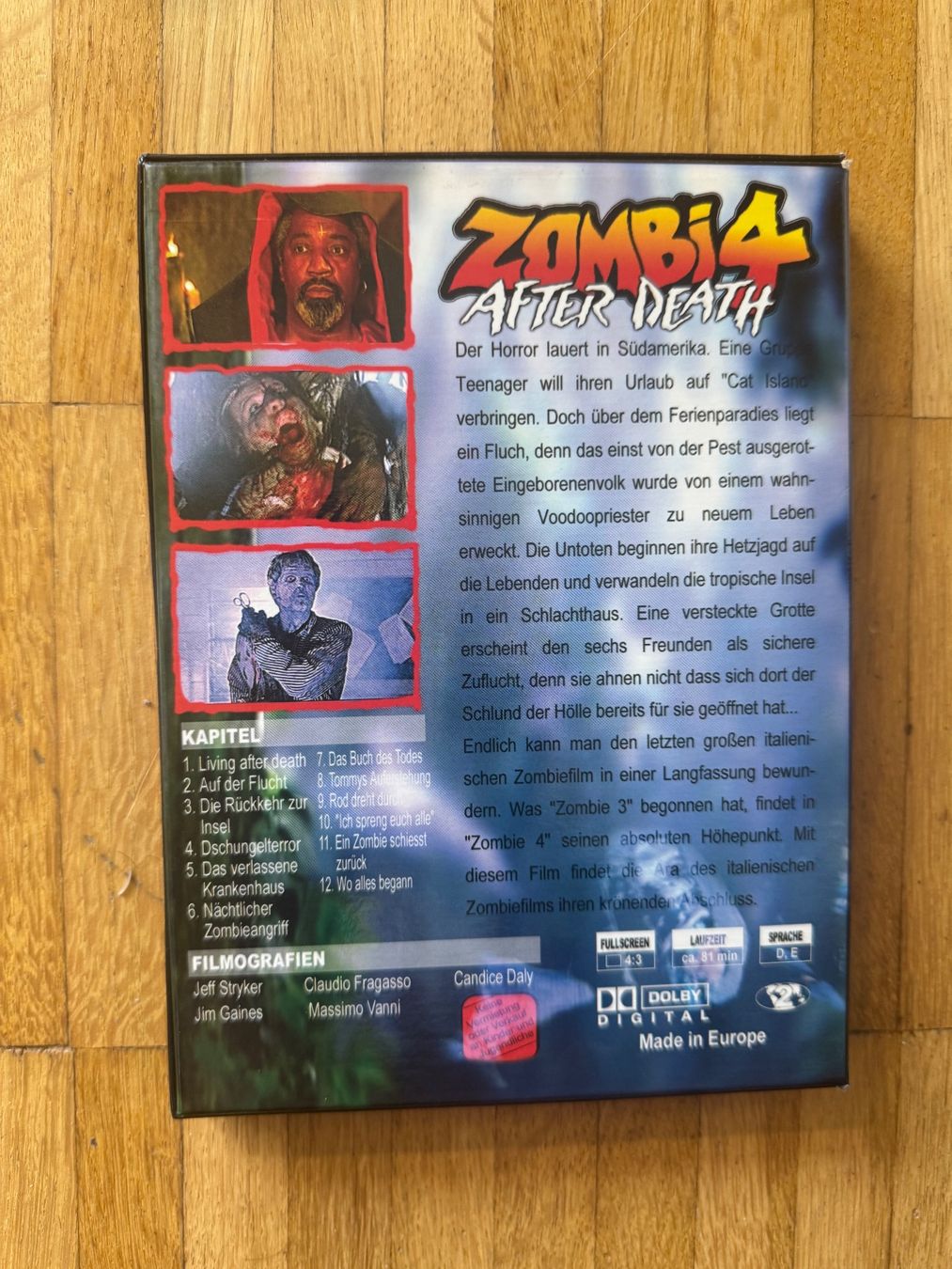 Tutti i DVDs: ZOMBI 4 AFTER DEATH. (DVD/BOX) – Usato da Basel venduto da san_2qlq 1