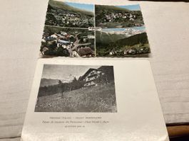 VEROSSAZ 2 cartes année 60