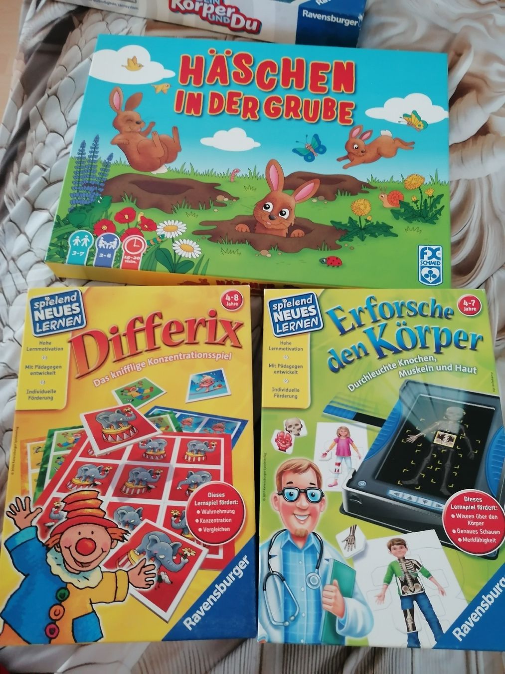 Ravensburger Spiele: 3 COOLE SPIELE 100% VOLLSTÄNDIG  – Neu (gemäss Beschreibung) aus Pratteln von ThereseZ