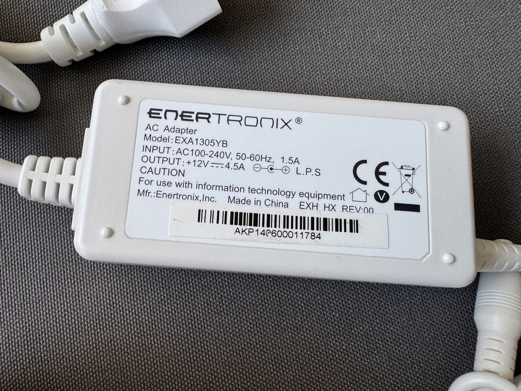 Unità & Adattatore: Adaptateur secteur ENERTRONIX – Usato da Lausanne venduto da Denis- 7
