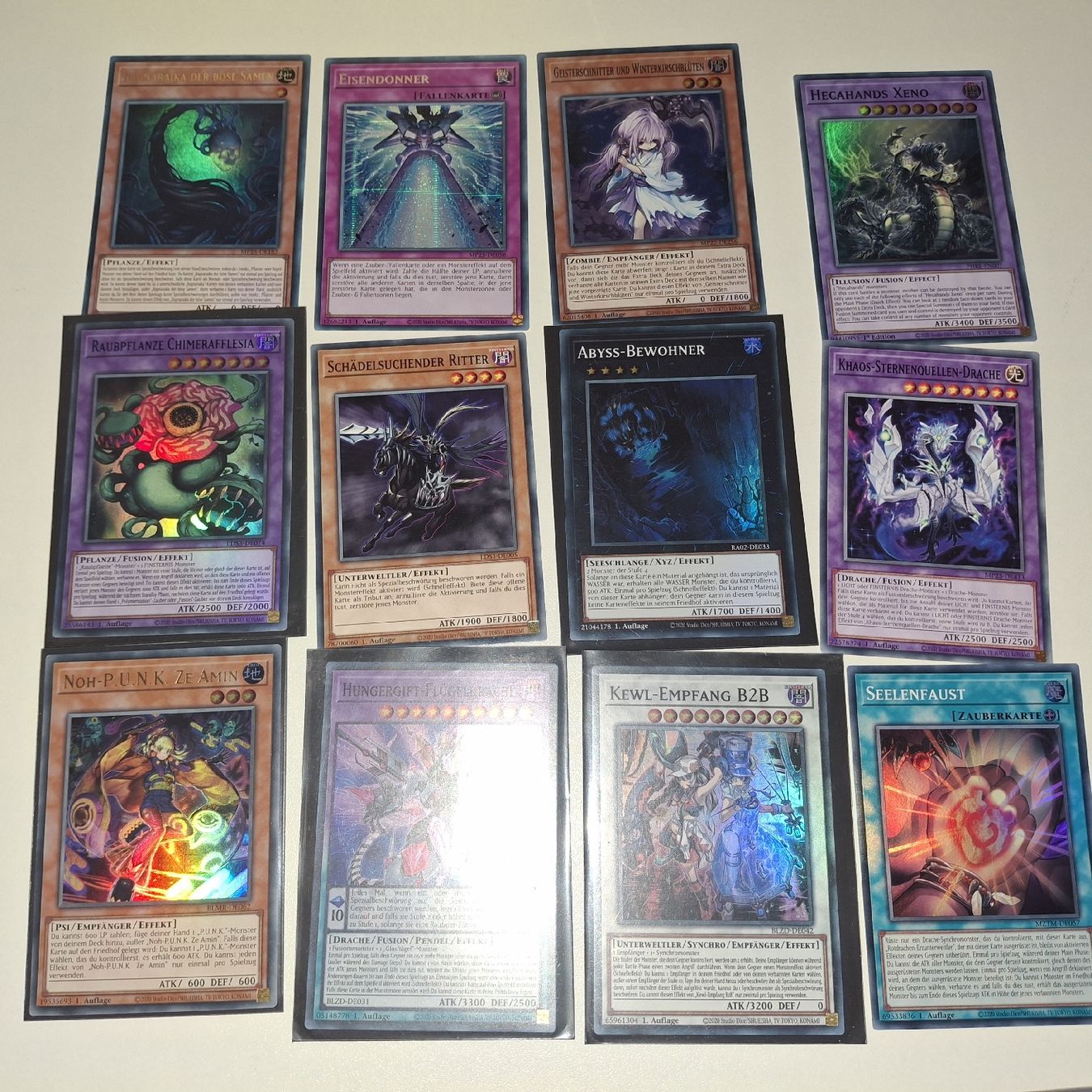 Yugioh Sammelbilder & Trading cards: 12 yugioh Karten deutsch  – Neu (gemäss Beschreibung) aus Escholzmatt von roy_gvc8