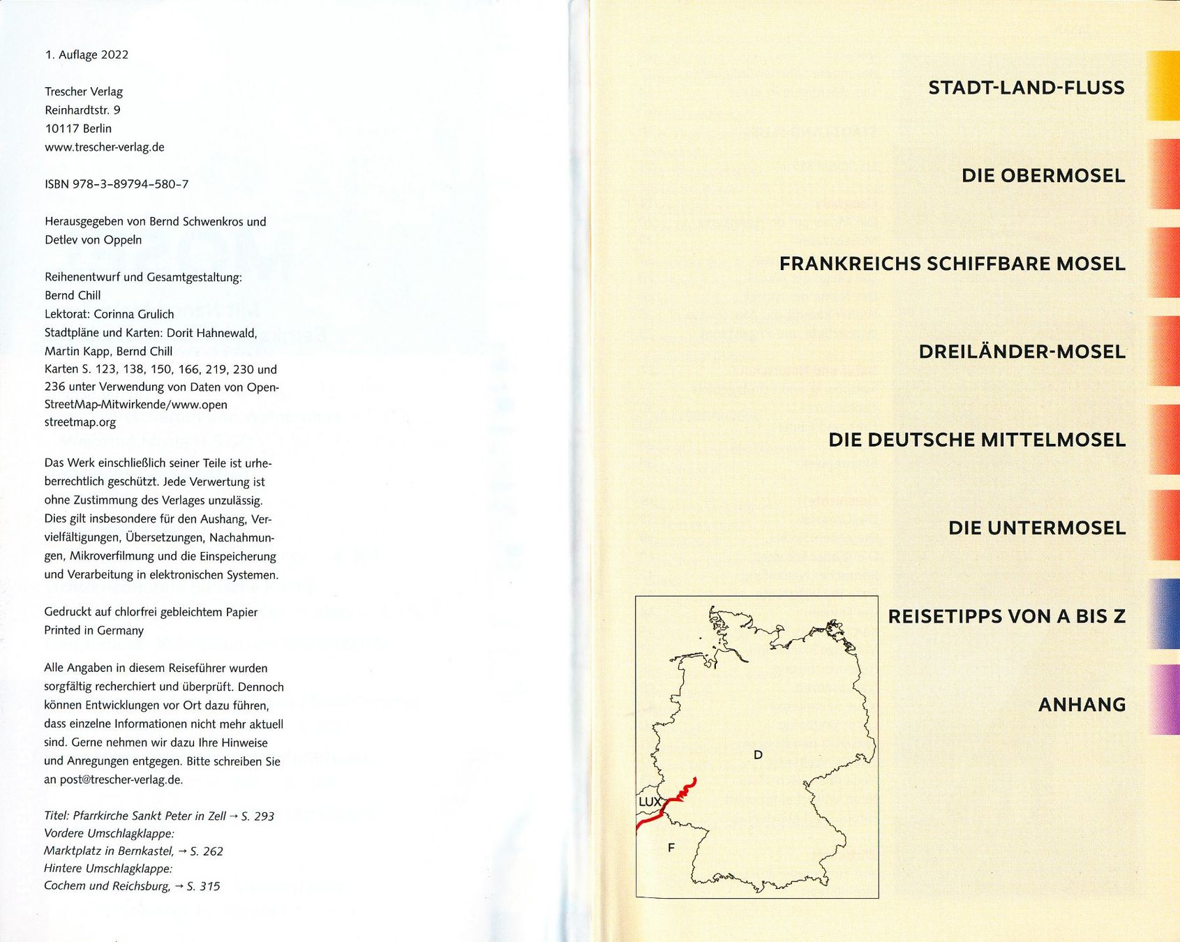 Livres: Trescher Verlag - Mosel – D'occasion à Lungern par AndreasKammer 2