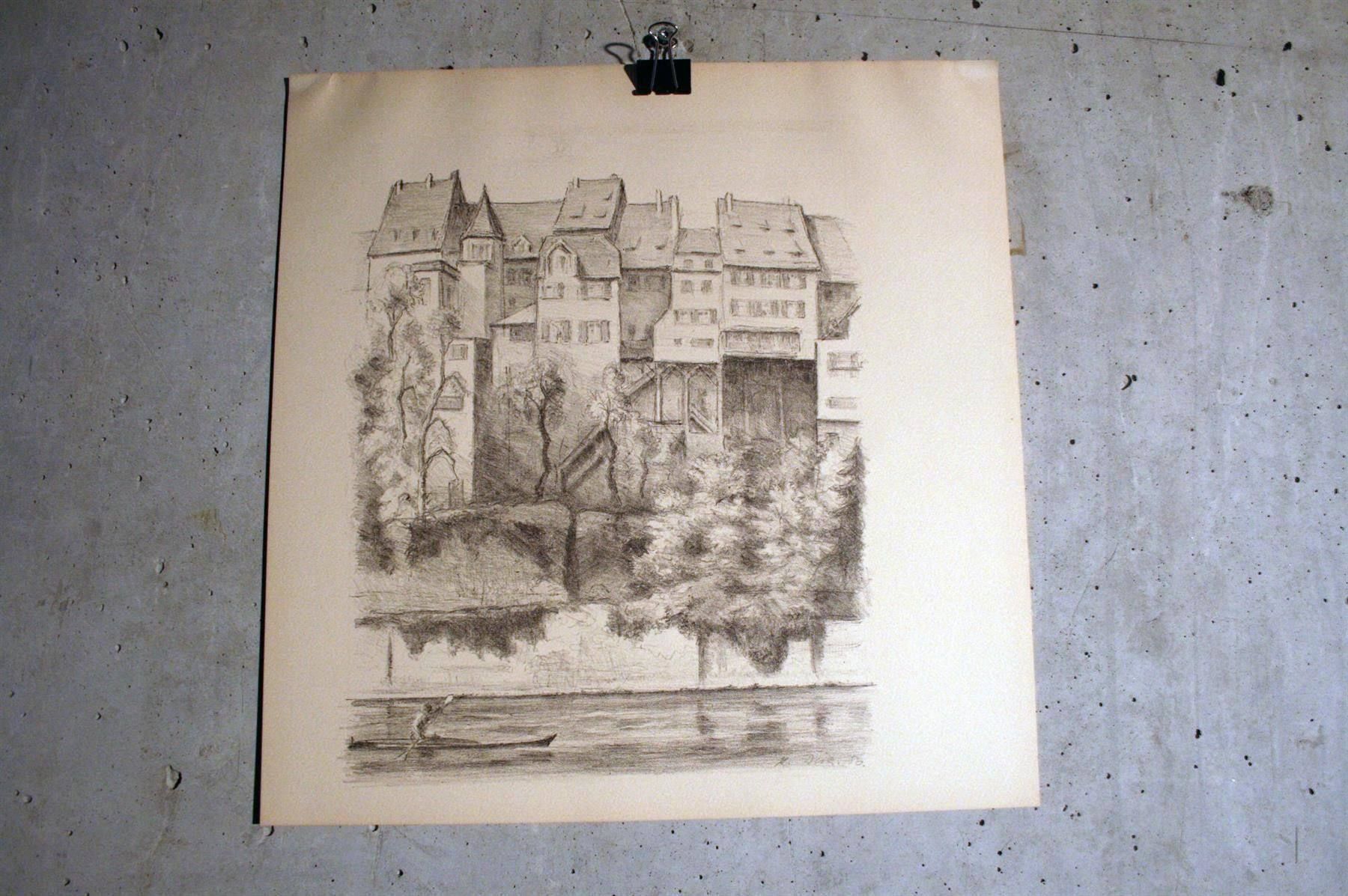 Gemälde: KARL DICK (Schweiz, 1884-1967) – Gebraucht aus Bern von Arting 4