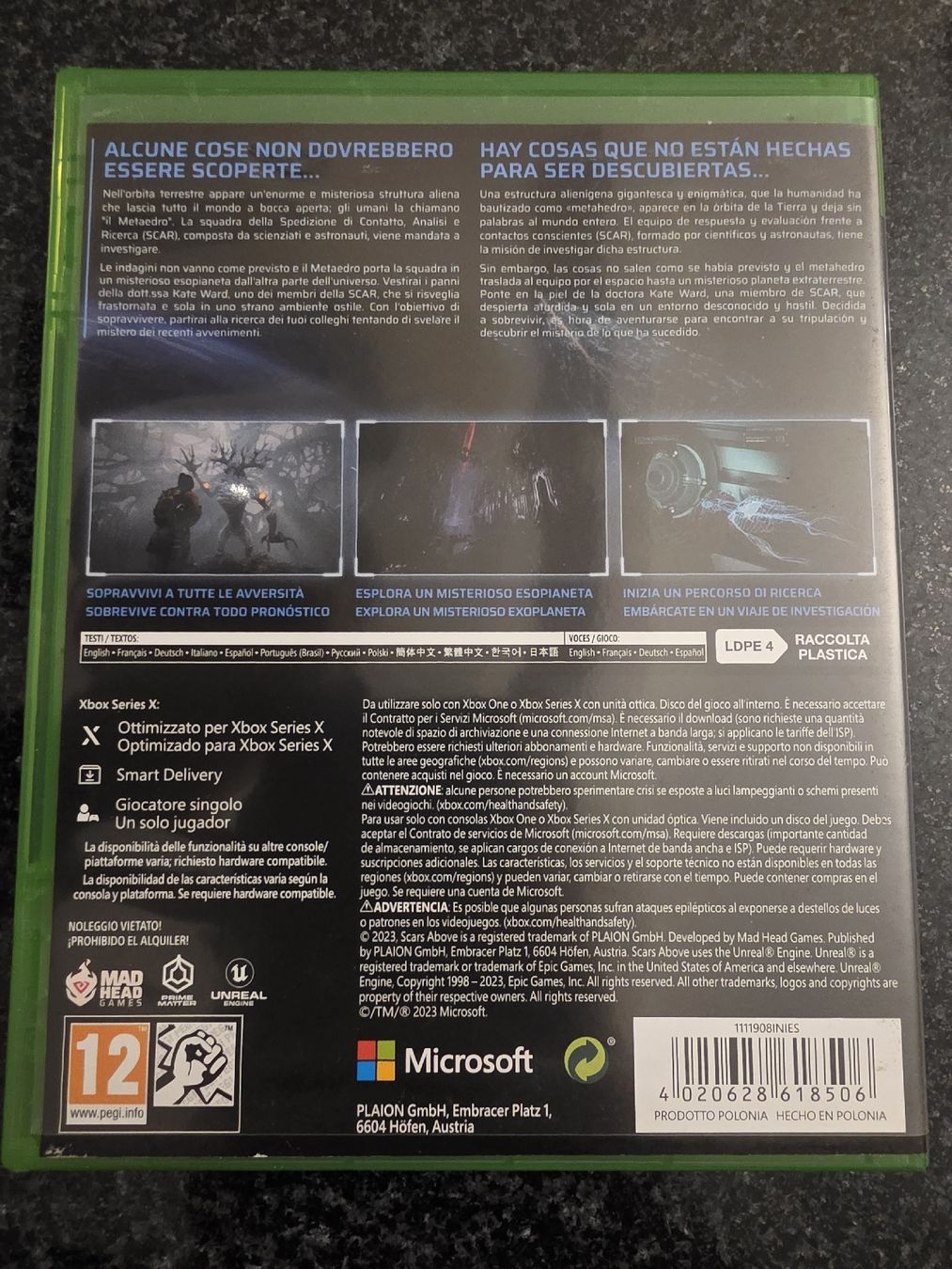 Giochi: Scars Above Xbox Series  – Usato da Chavornay venduto da Crash37 1