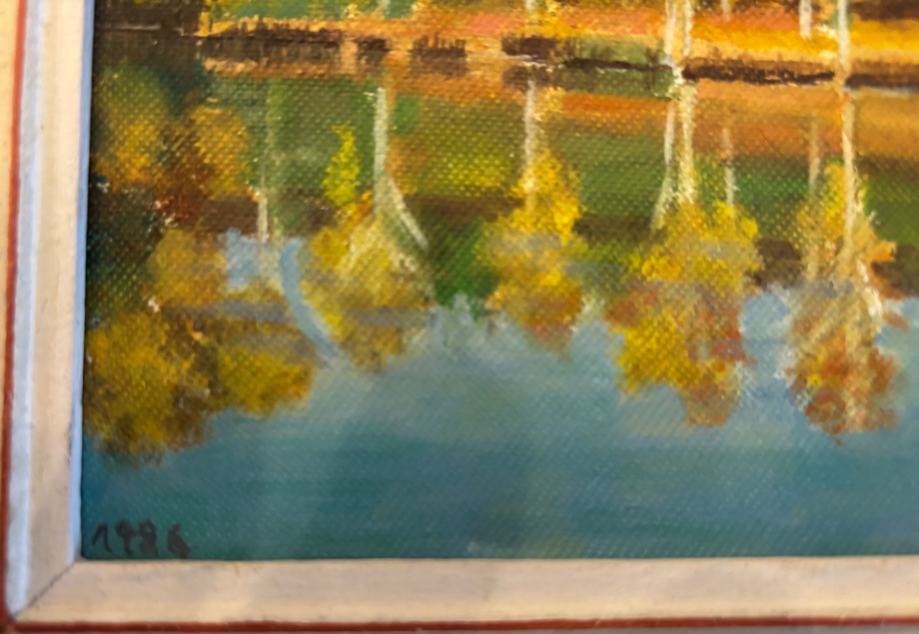 Dipinti: H. BUFF Ölgemälde/Leinwand, post-impressionistischer Stil – Usato da Rütihof venduto da til_68lp 4