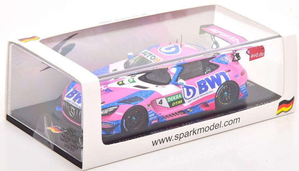 Spark 1:43 Modèle Auto Die Cast Mercedes AMG GT3 DTM 2021