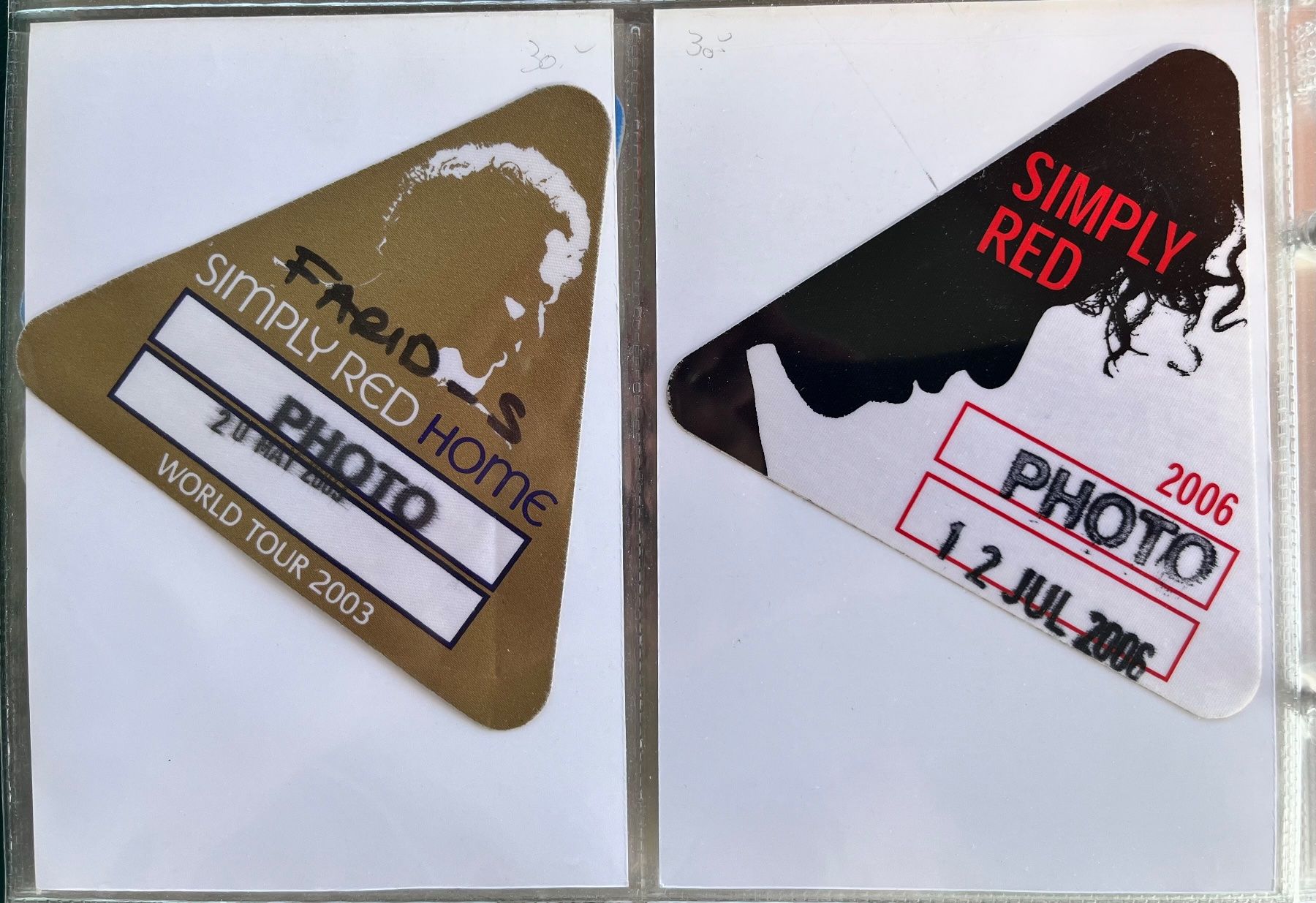 Carte collezionabili: Pass photographe Deep Purple et + – Usato da La Neuveville venduto da MaSandri 1