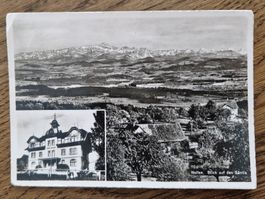 Hotel Nollen, Blick Säntis 1951 v. Sulgen n. Murten,Fam.Lüdi