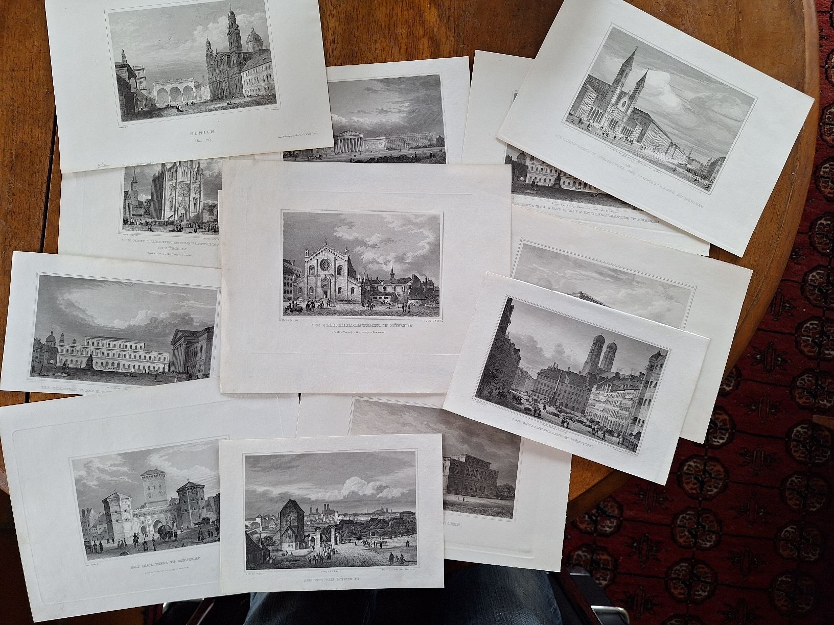 Incisioni: MUNICH  14 GRAVURES – Usato da Bevaix venduto da bohrap