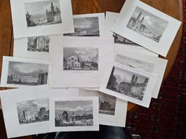 MUNICH  14 GRAVURES