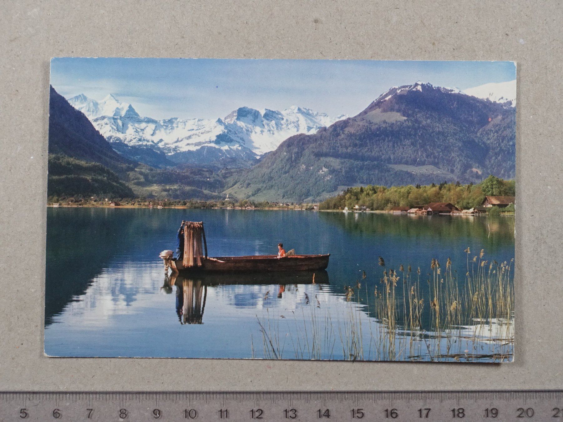Cartes postales: Sarnersee, Sarnen, 1966, Boot, Schiff – D'occasion à Lenzburg par fh1