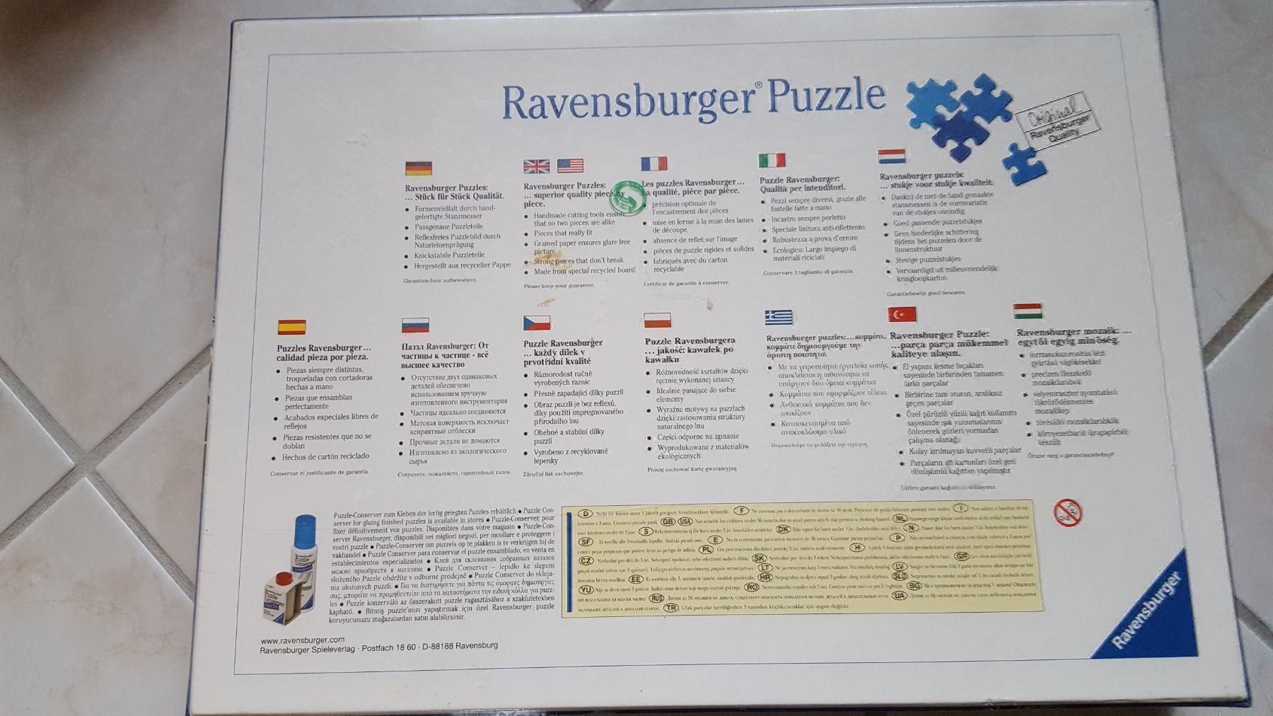 Ravensburger Puzzle: Puzzle 1000 Teile, Ravensburger – Nuovo e nell'imballaggio originale da Schönengrund venduto da Liane63 3