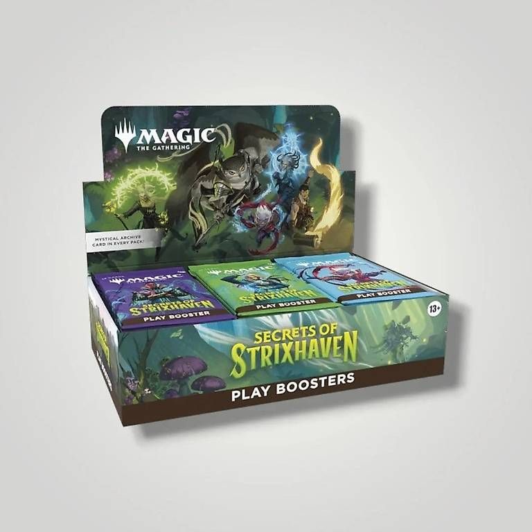 Magic The Gathering Carte collezionabili: MTG Secrets of Strixhaven Play Booster Display – Nuovo e nell'imballaggio originale da Basel venduto da Collected