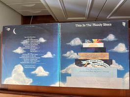 vintage LP This is the Moody Blues Doppelalbum UK Pop 1974