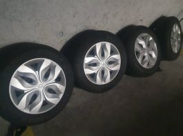 Renault original Winterräder mit Michelin Alpine 6 Reifen