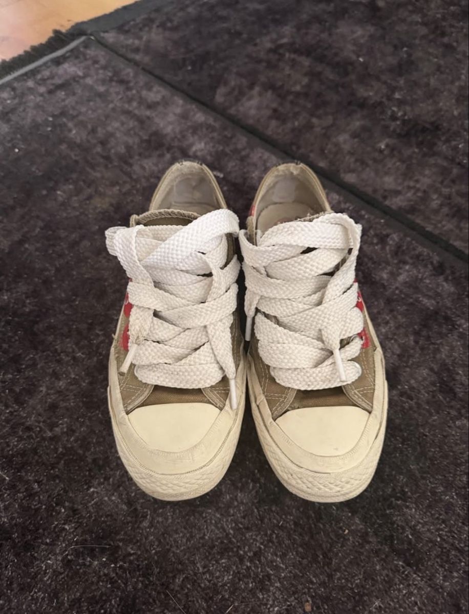 Comme Des Garcons Herrenschuhe: Converse x Comme des Garçons PLAY – Gebraucht aus Basel von maya2110 1