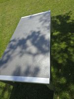 Gartentisch Aluminium / Glas
