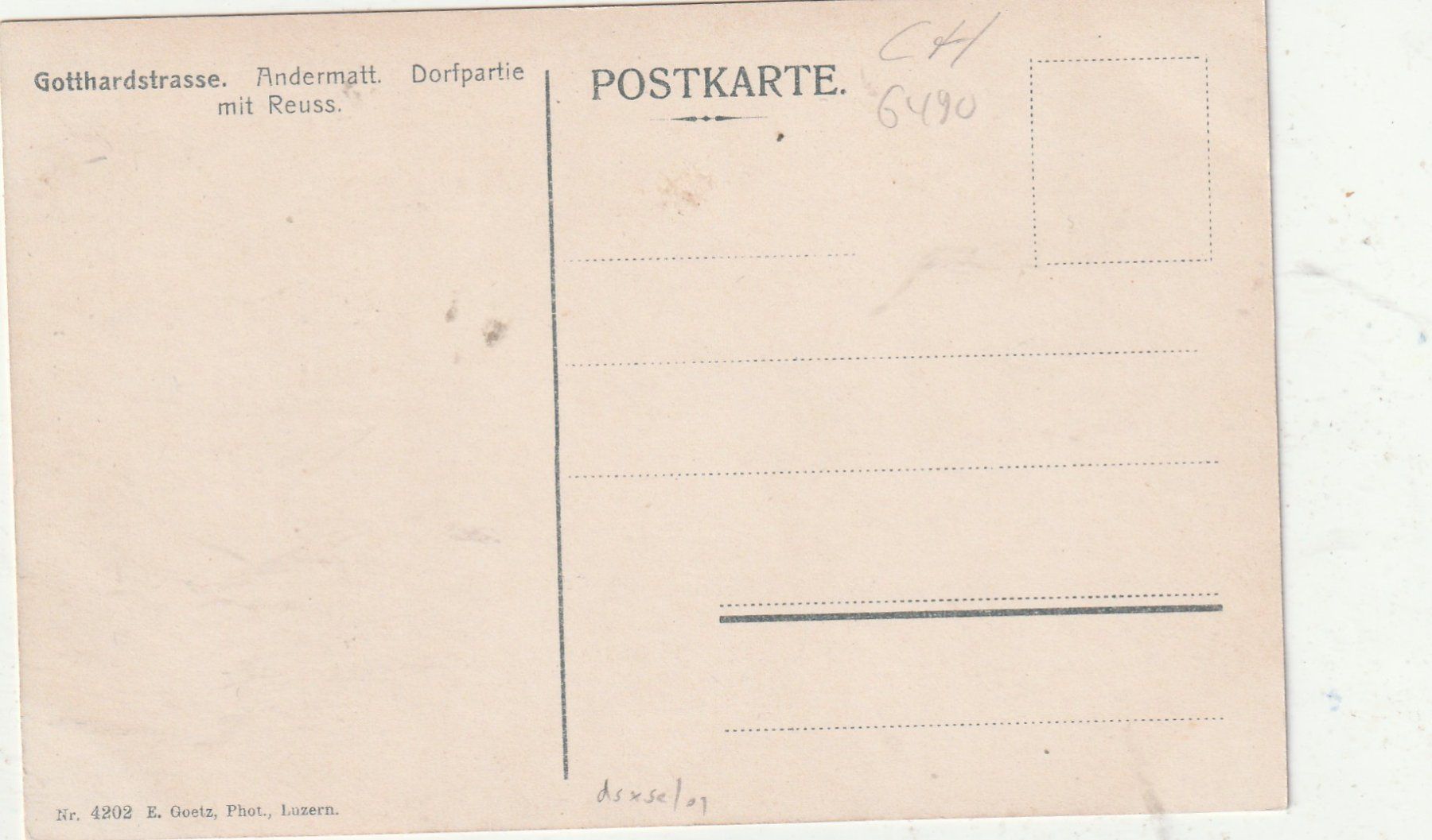 Cartes postales: 2 Karten Andermatt – D'occasion à Lumbrein par made02 3