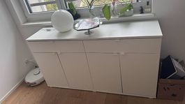 Sideboard Weiss Ikea VIHALS 140x37x35