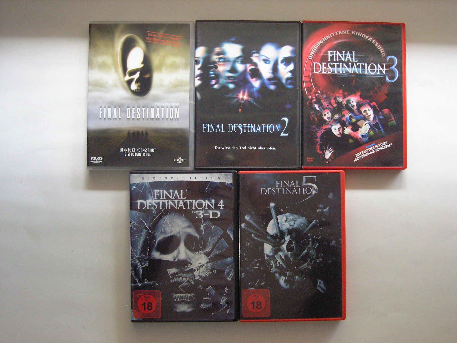 Tous les DVDs: Final Destination 1-5  DVD Collection – D'occasion à Zuzwil SG par vette13