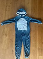 kuschliger Jumpsuit Hai Gr. 7-10 Jahre