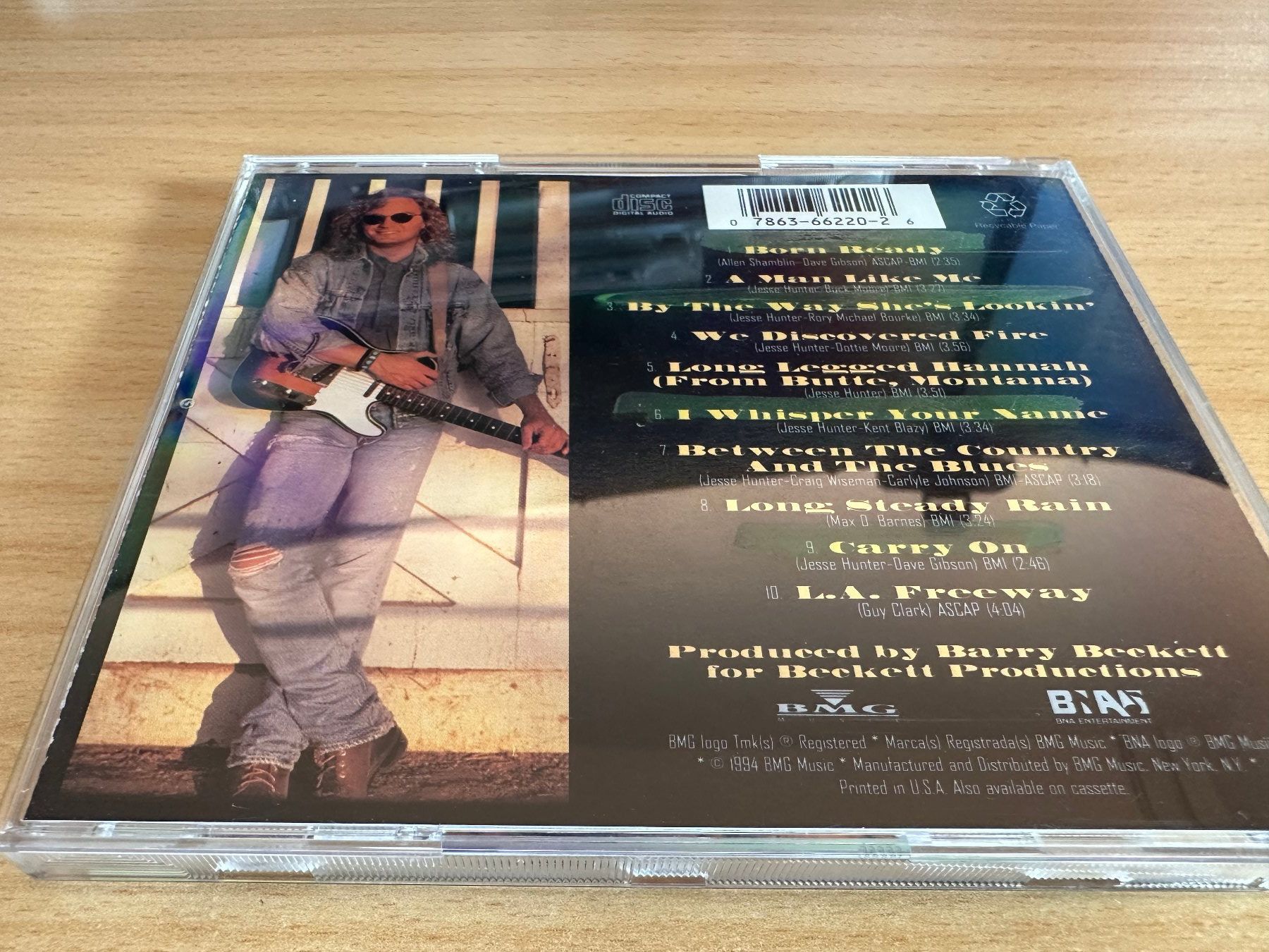 CD: Jesse Hunter – A Man Like Me – Usato da Rikon im Tösstal venduto da Alpenmutz 1