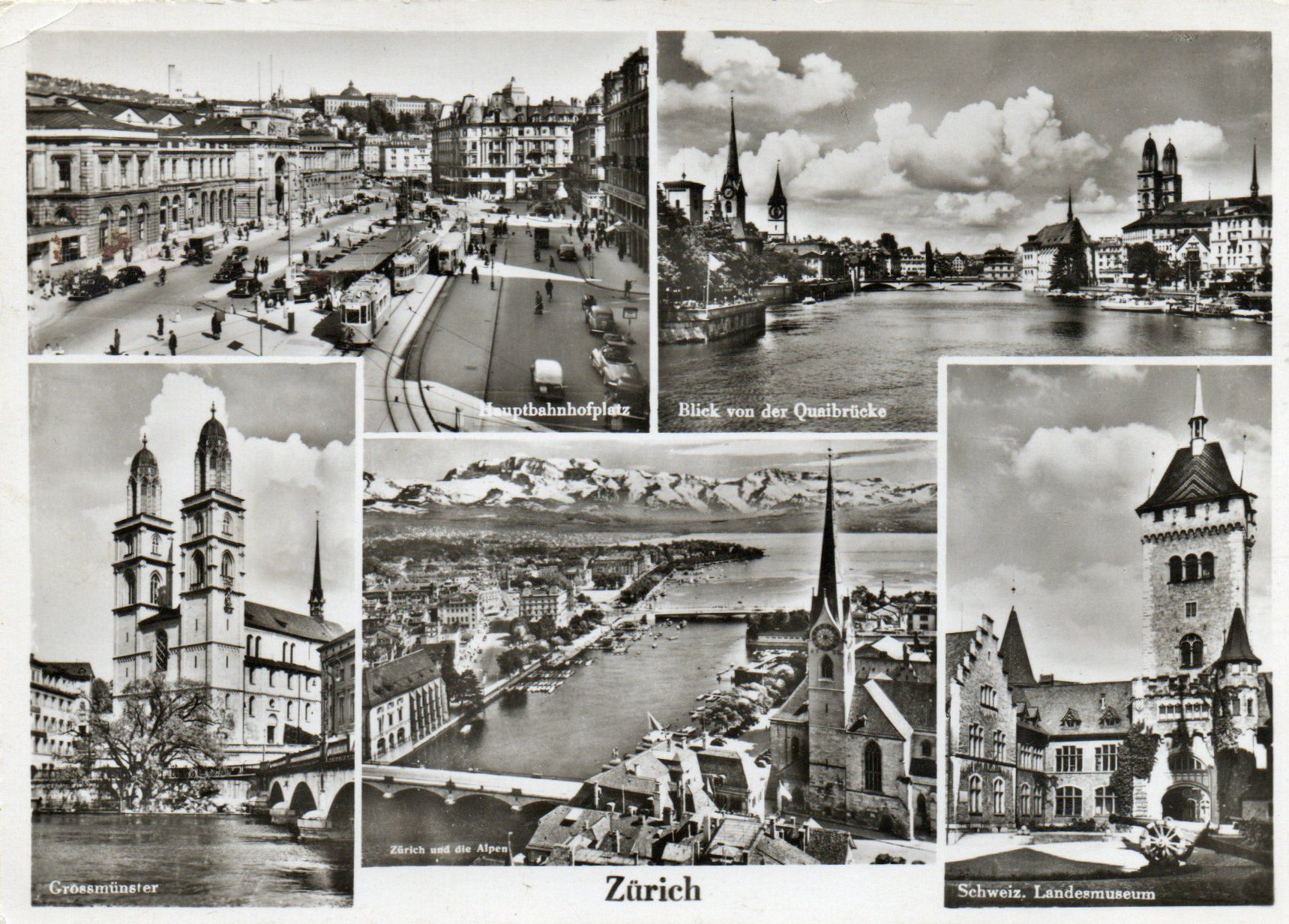 Cartoline postali: Zürich – Usato da Melano venduto da pisonsdro