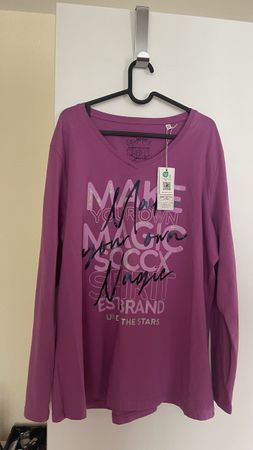 Damen Langarmshirt pink Grösse 48/50 neu mit Etikett