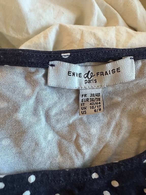 Top: Schwangerschaftstop blau/weiss, 36/38 – Usato da Zürich venduto da craige 2