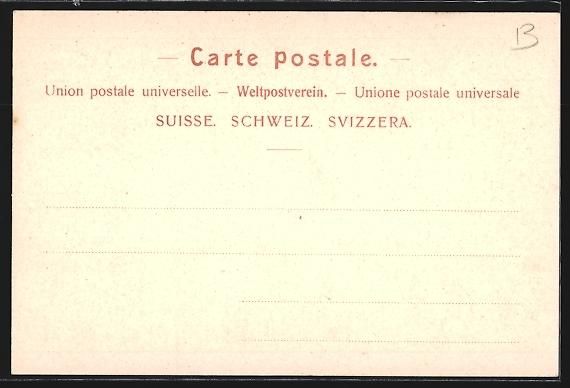 Cartoline postali: AK Basel, Partie am Postgebäude – Usato da Berlin venduto da bartko-reher 1