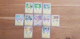 10 Pokemon Karten Pikachu Set 30 Jahre